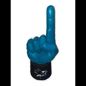 San Jose Sharks NHL Ultimate Foam Hand / Finger